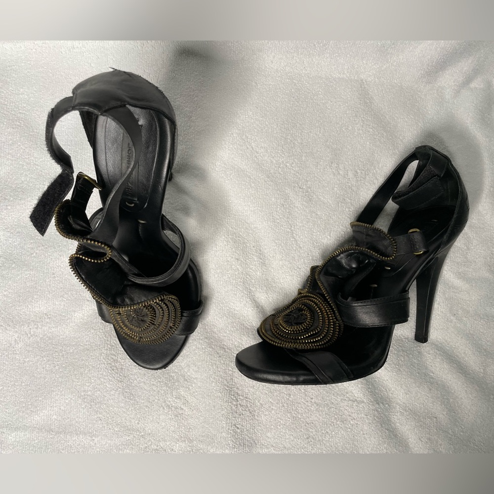 One of my favorite heels and actually very comfortable soft leather